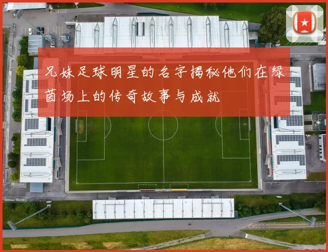 兄妹足球明星的名字揭秘他们在绿茵场上的传奇故事与成就