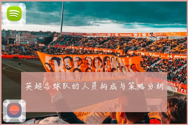 英超各球队的人员构成与策略分析