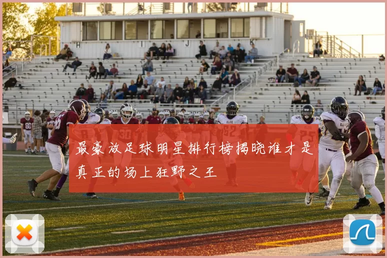 最豪放足球明星排行榜揭晓谁才是真正的场上狂野之王